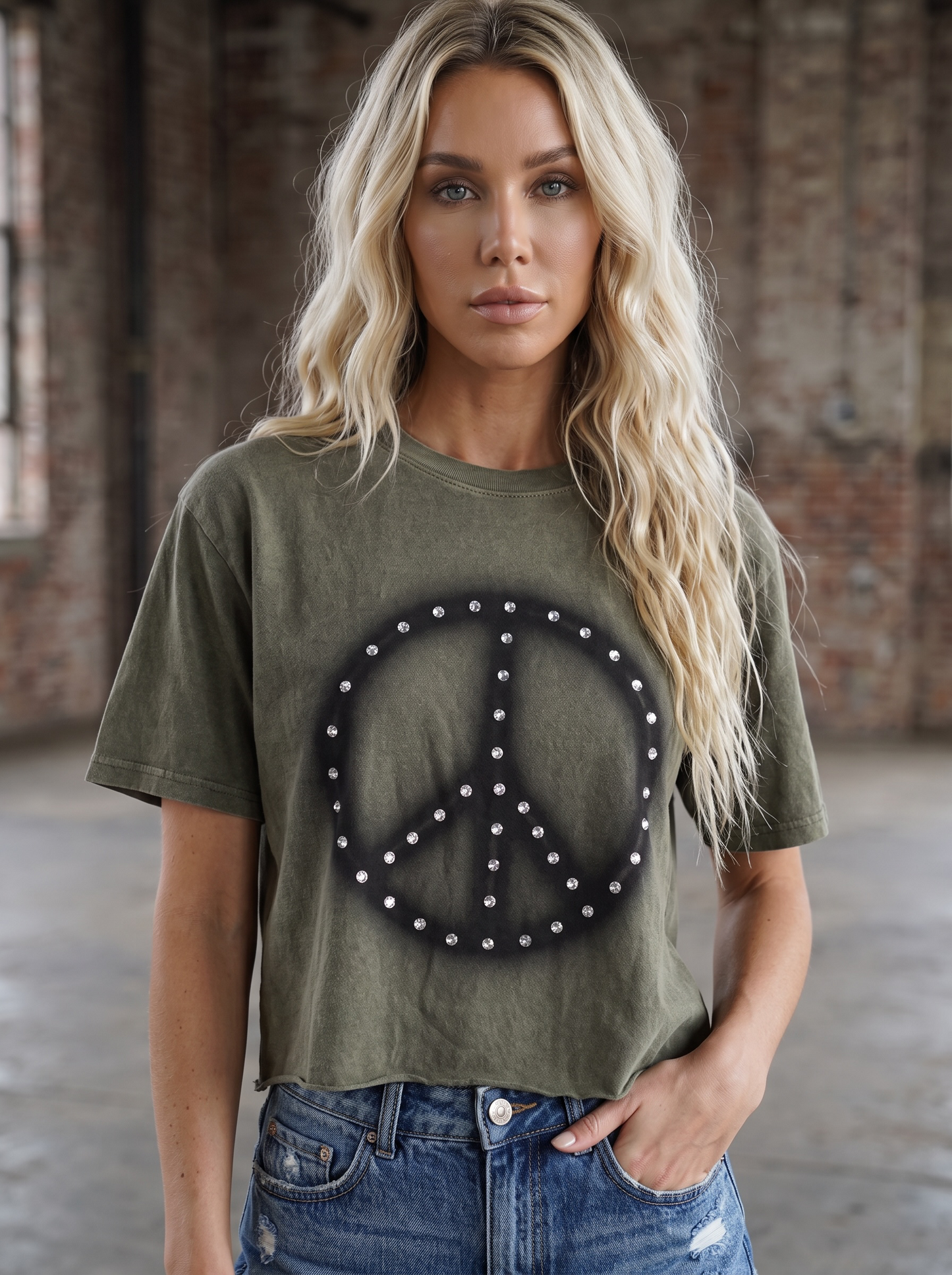 Peace Sign Graphic Tee