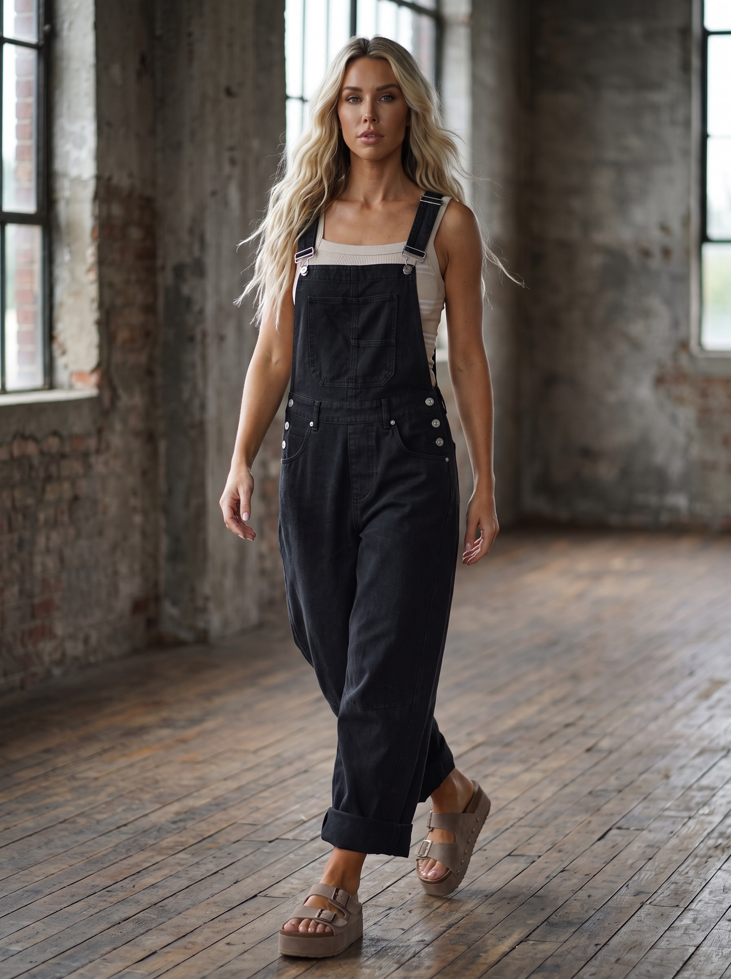 Eesome Barrel Overalls