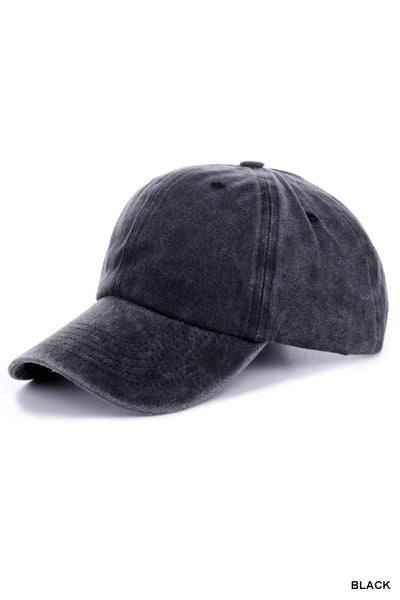 Mineral Washed Ball Cap