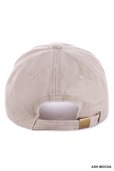 Mineral Washed Ball Cap