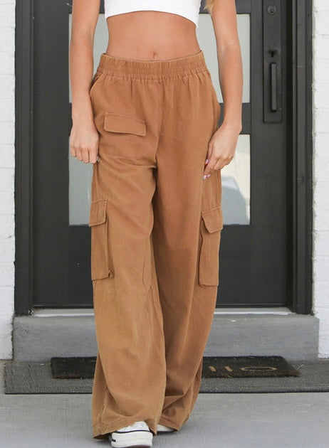 Mineral Washed Cargo Pants