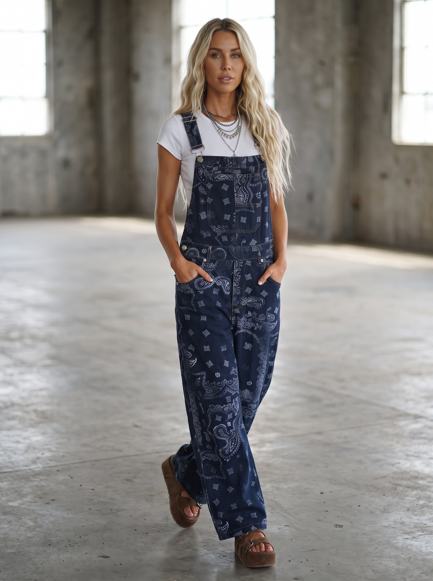 Eesome Bandana Overalls