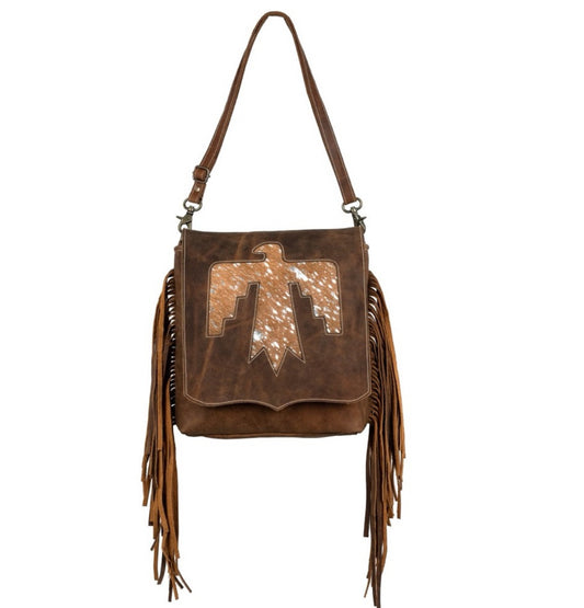 Thunderbird Leather Crossbody Bag