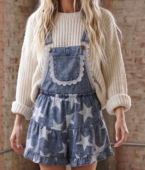 Eesome Americana Shortalls