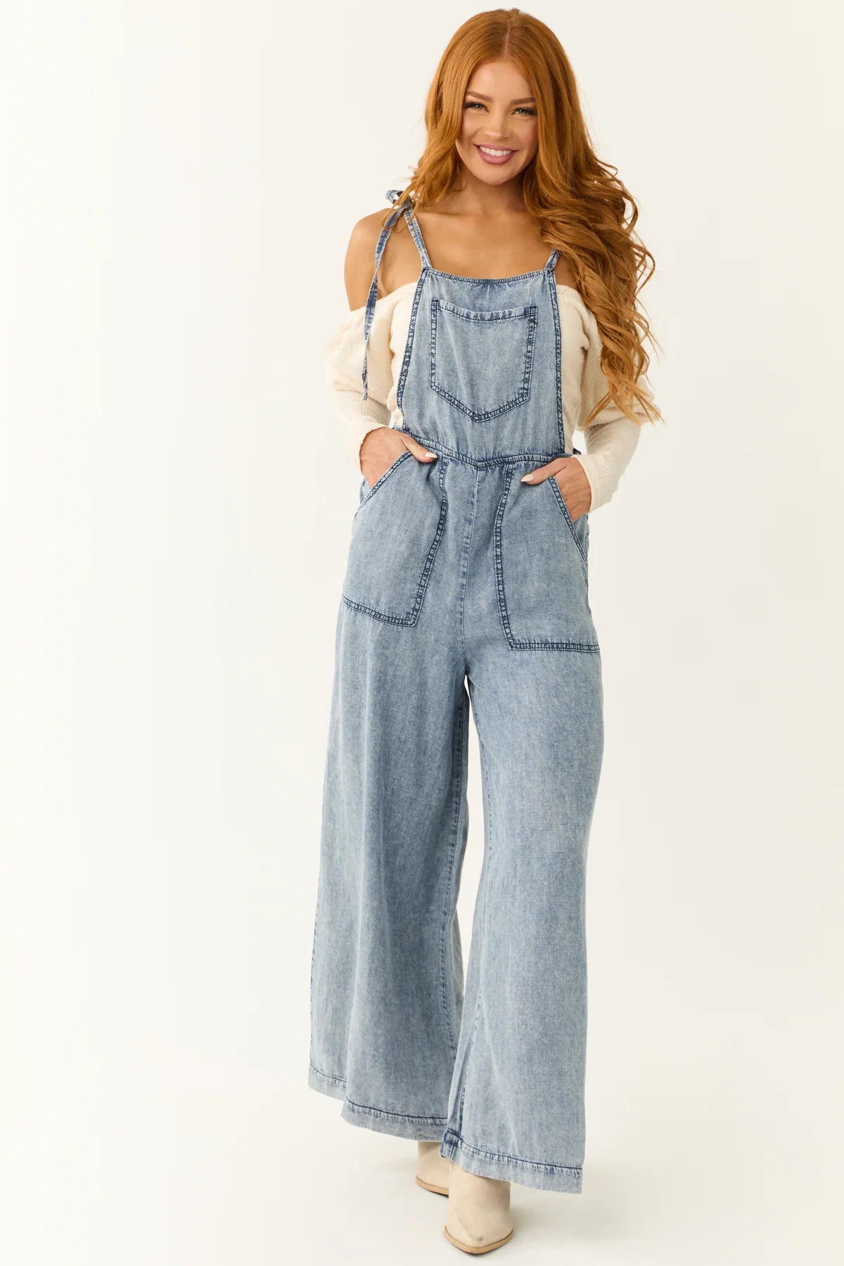 Eesome Acid Washed Overalls