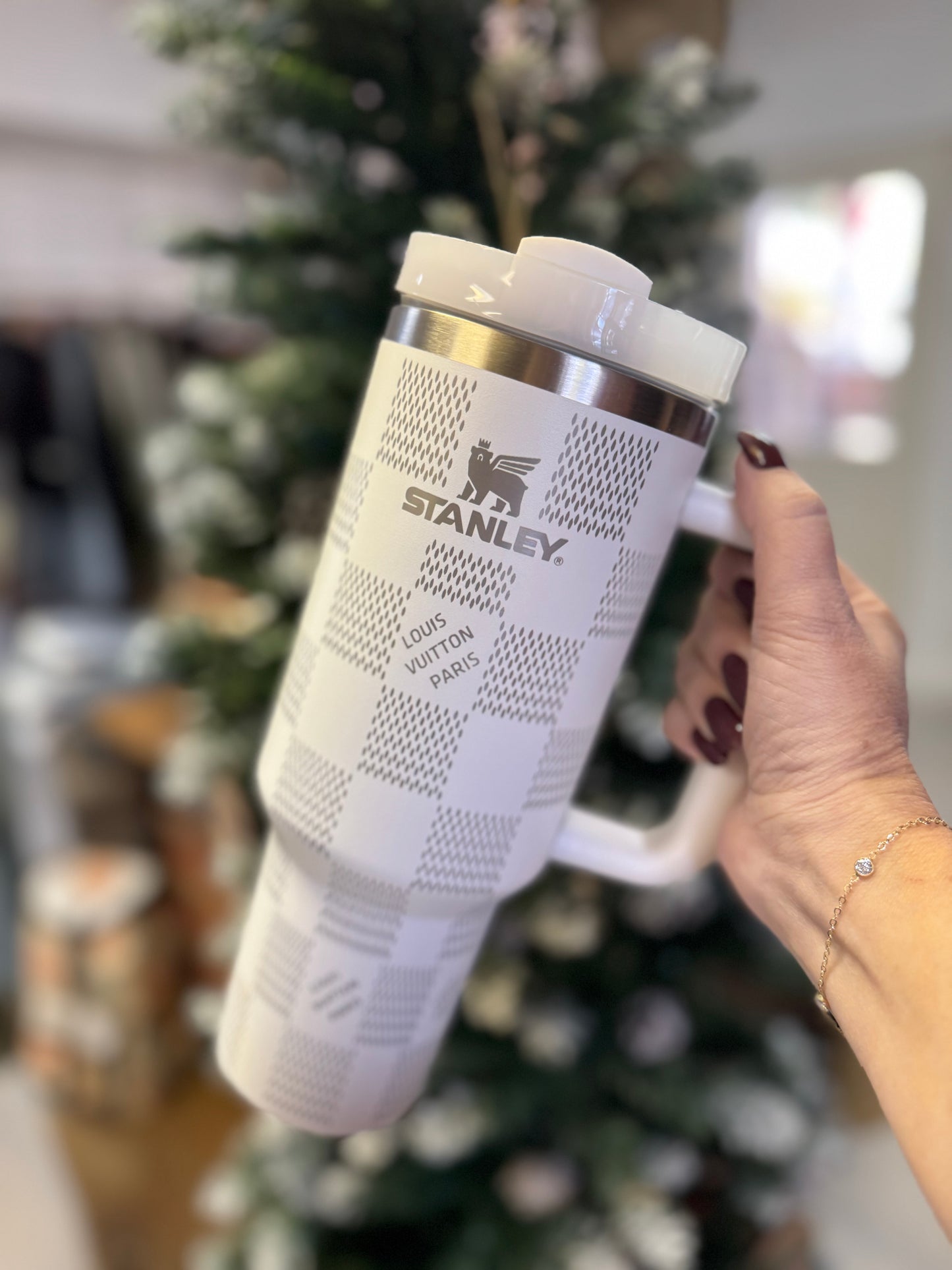 LV Dupe Stanley Tumbler