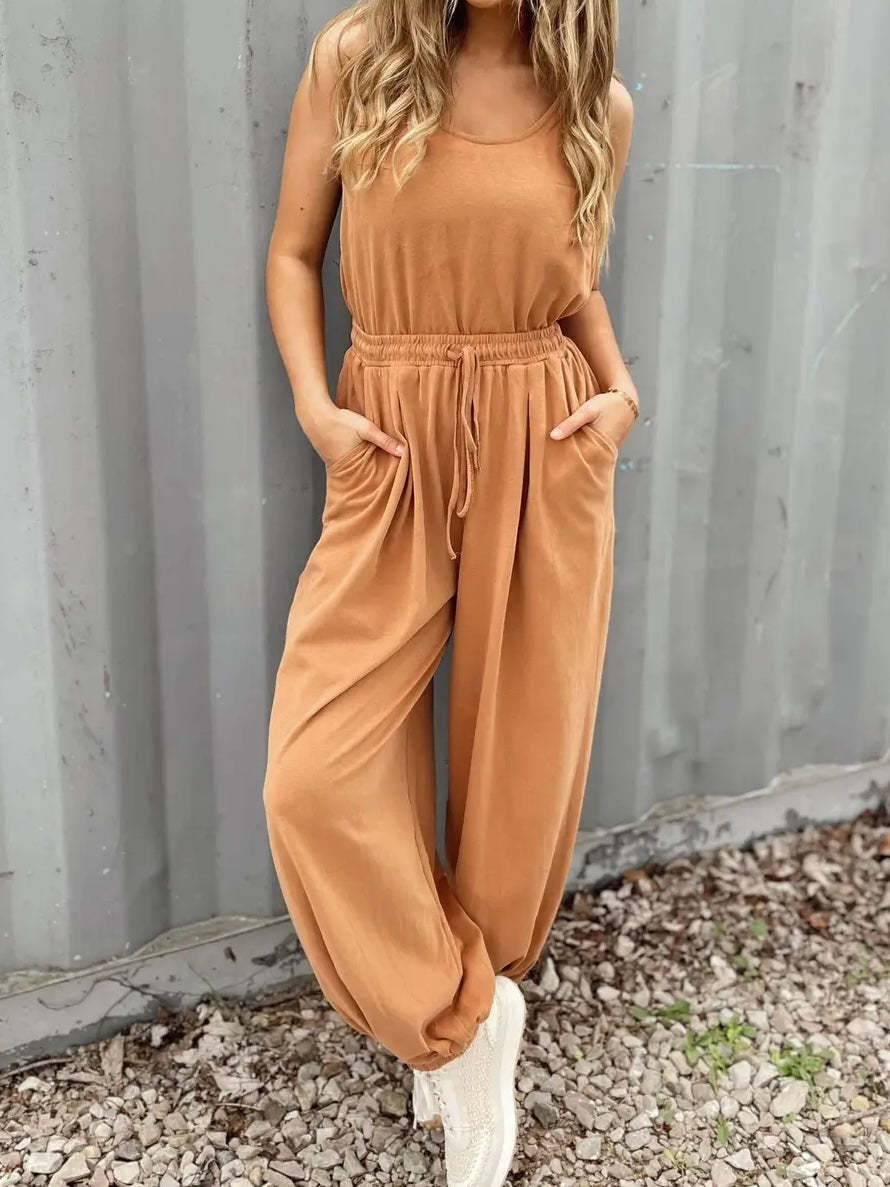 Listicle Jogger Style Jumpsuit