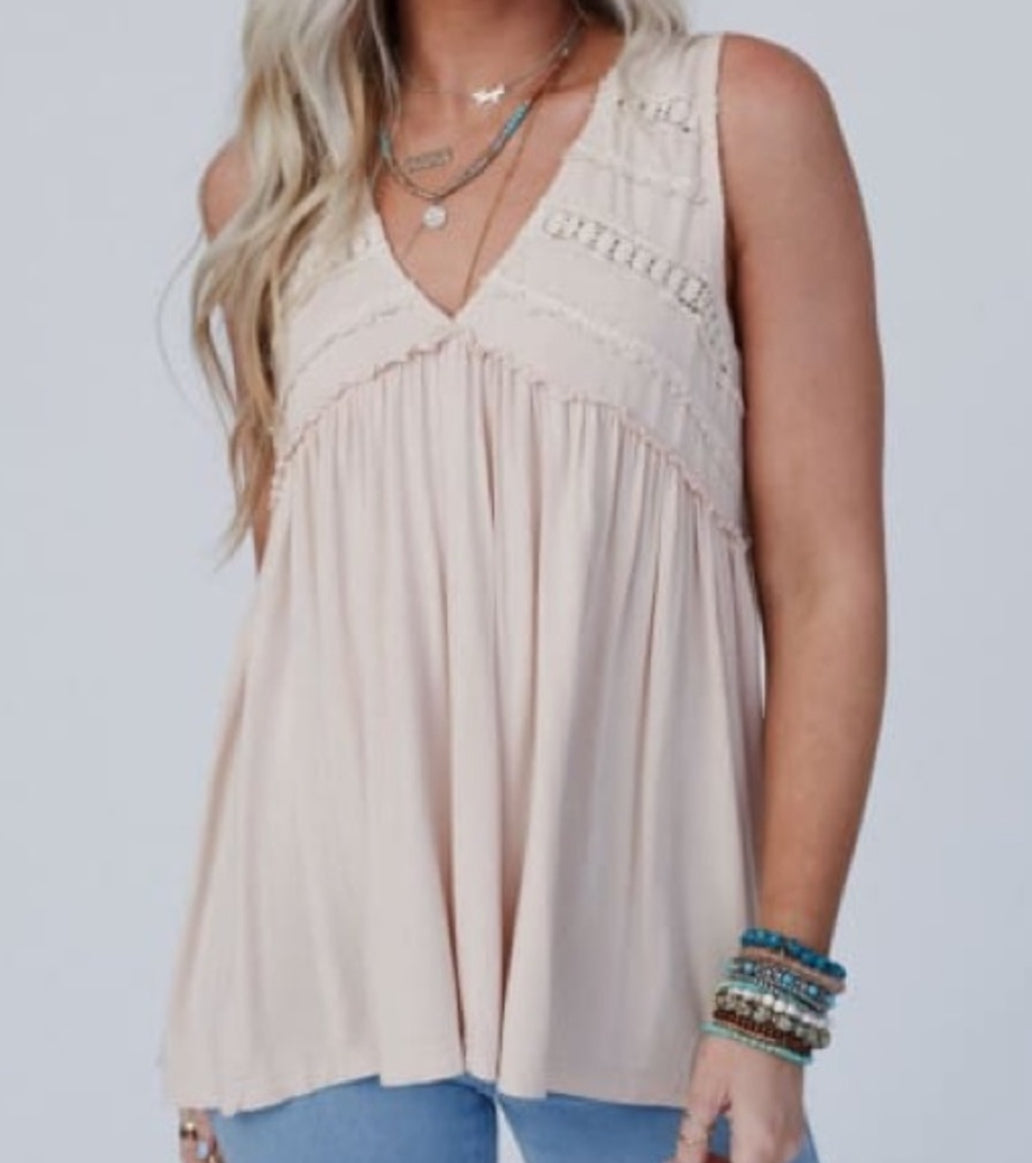 POL Babydoll Tank