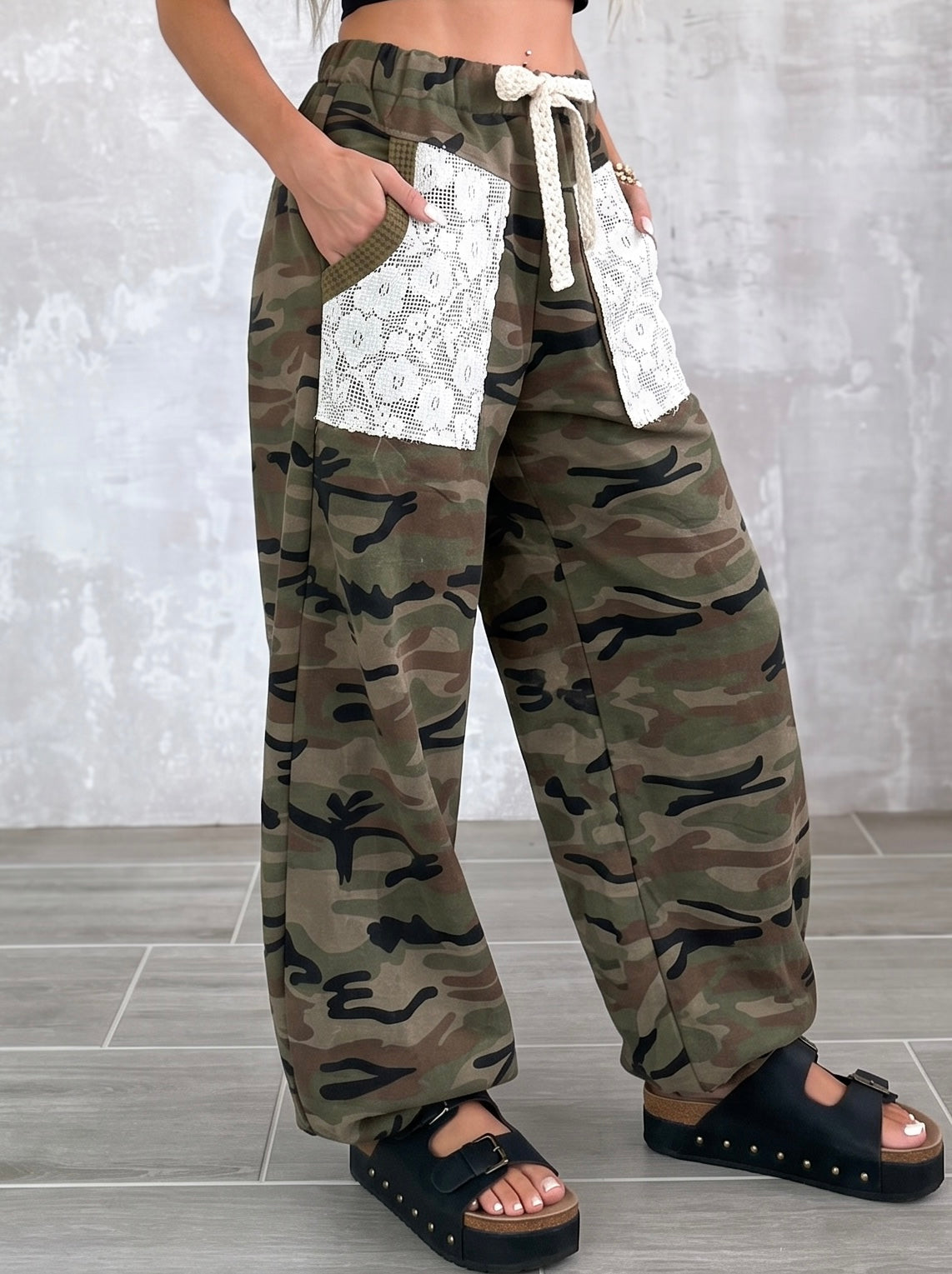 POL Camo Joggers