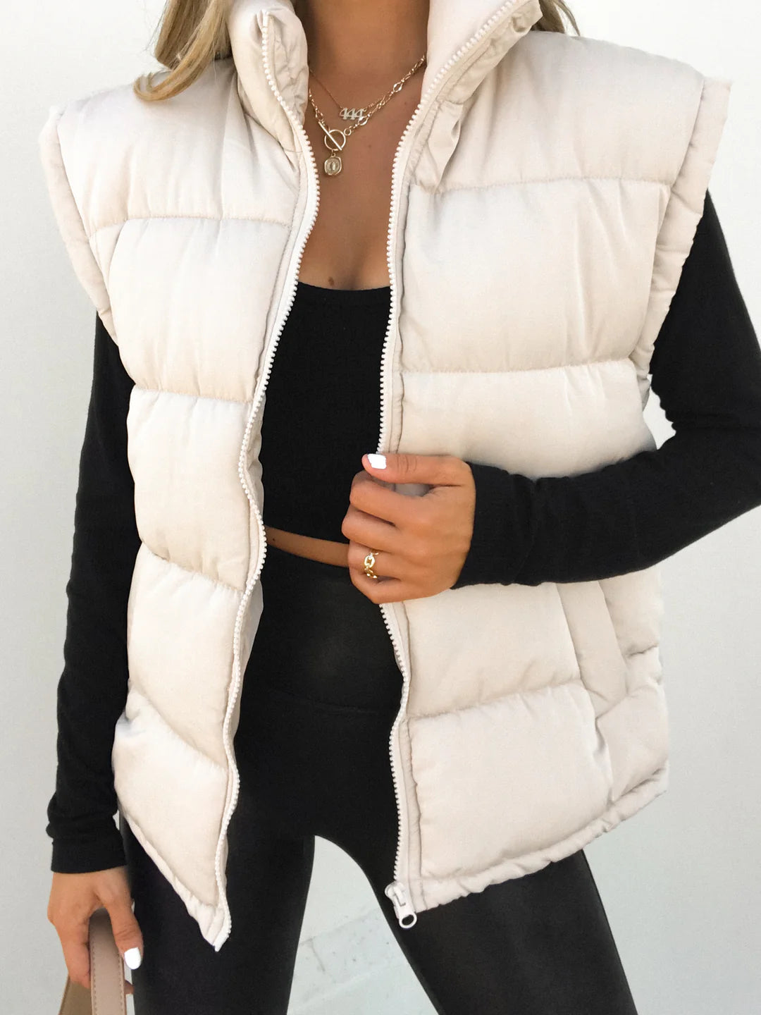 Very J Puffer Vest