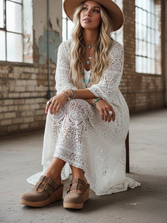 Pierre Dumas Wedge Clog