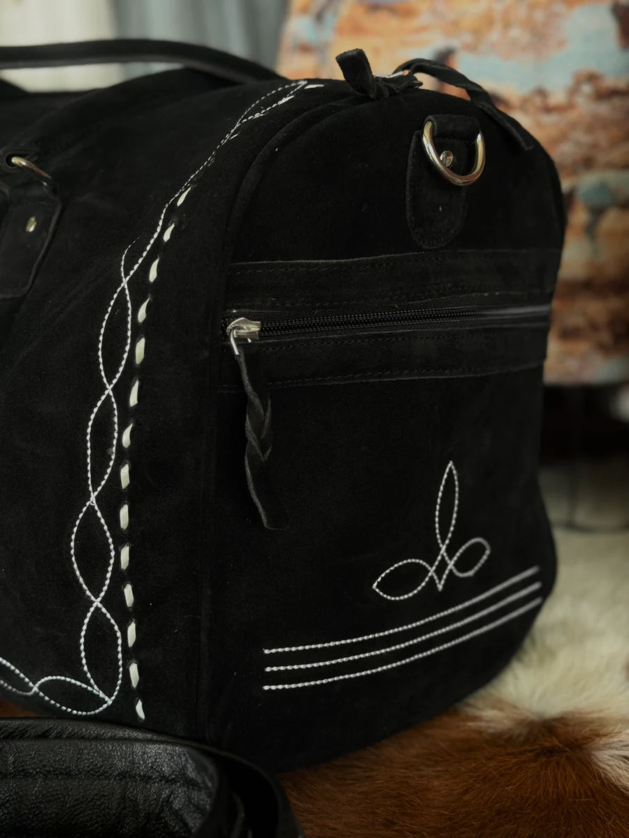 Boot Stitch Western Duffle Bag