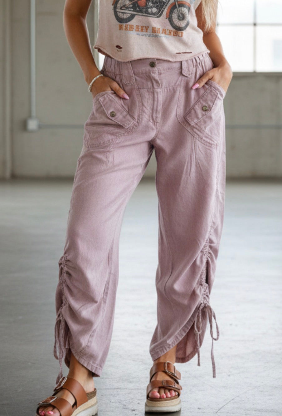Bluevelvet Cinched Pants