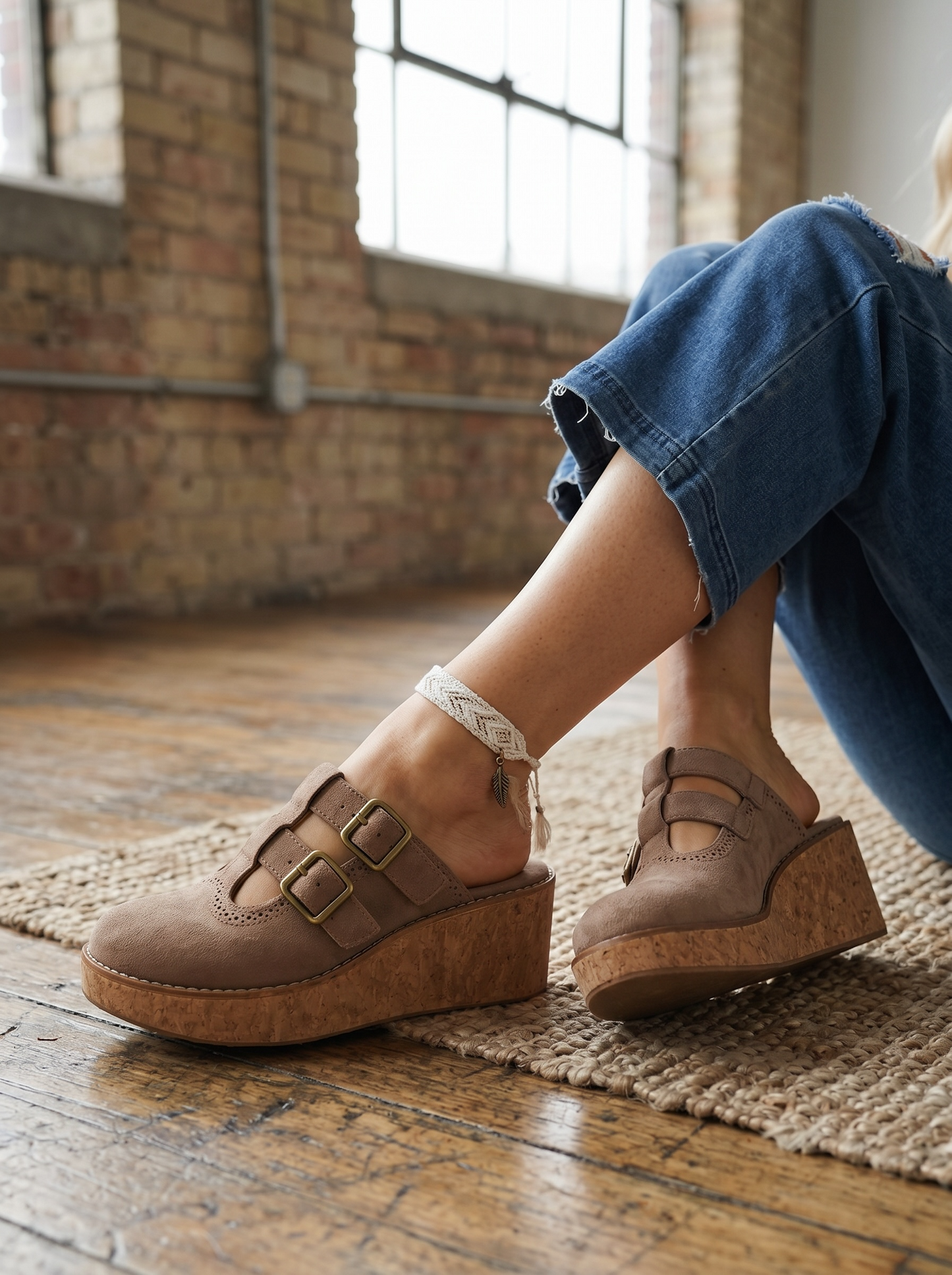 Pierre Dumas Wedge Clog