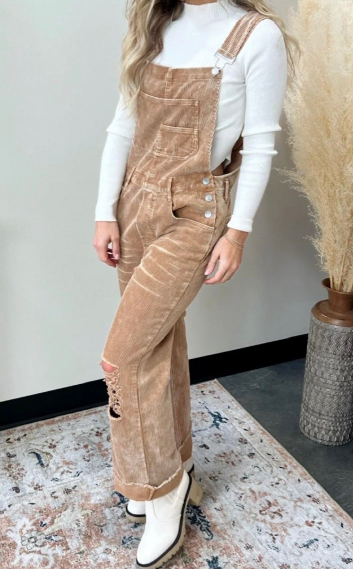 Bibi Corduroy Overalls – Threads Boutique