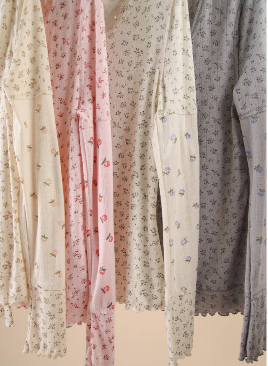 Very J Floral Print Top