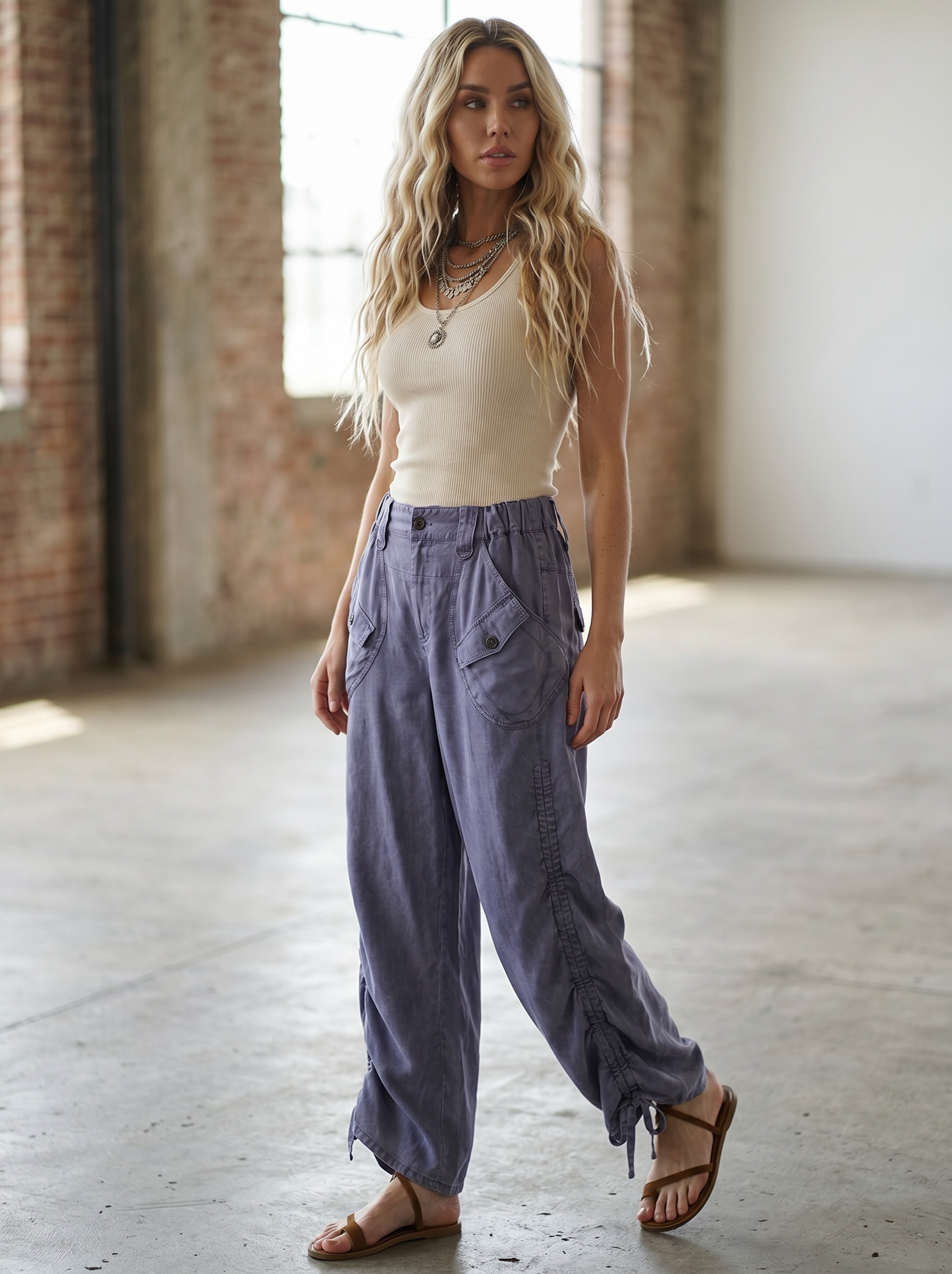 Bluevelvet Cinched Pants