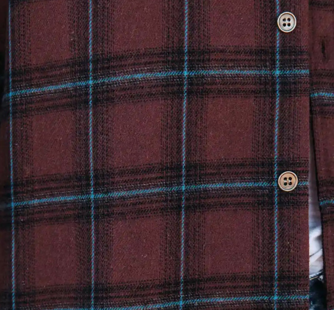 La Miel Plaid Button Down Top