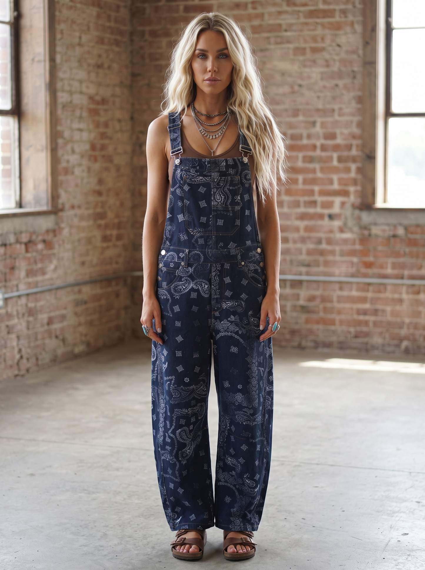 Eesome Bandana Overalls