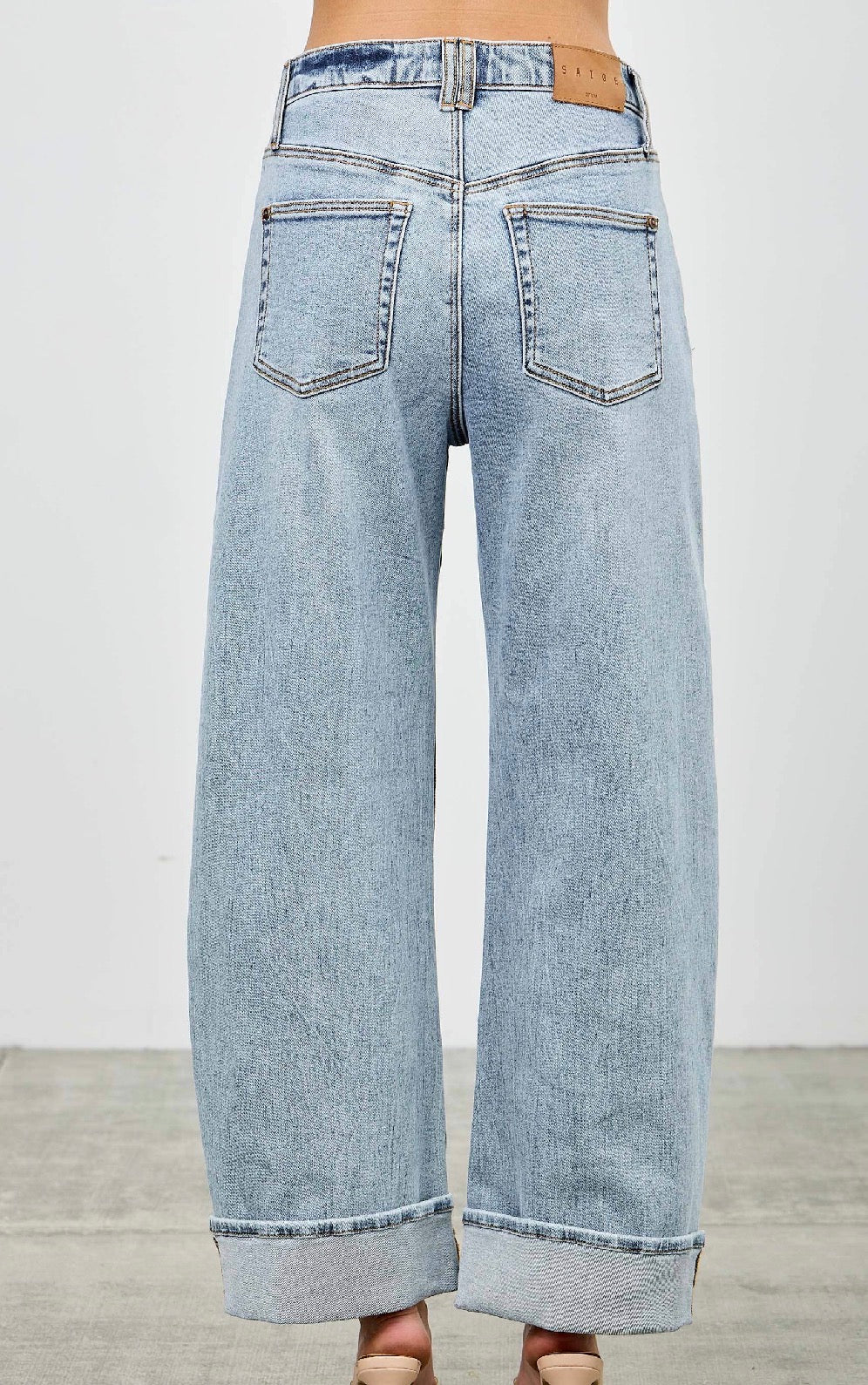 PREORDER- Saige Barrel Jeans