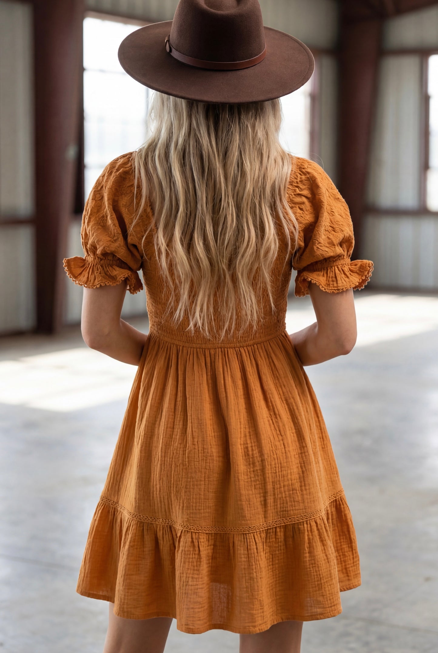 UMGEE Puff Sleeve Dress