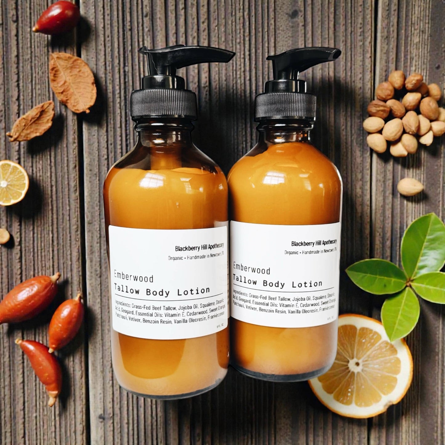 Tallow Pump Top Body Lotion