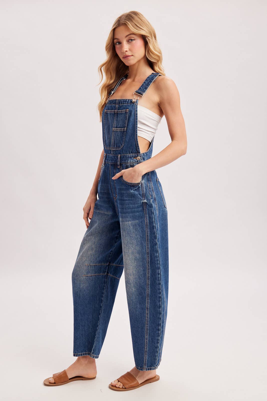 Bluivy Barrel Overalls