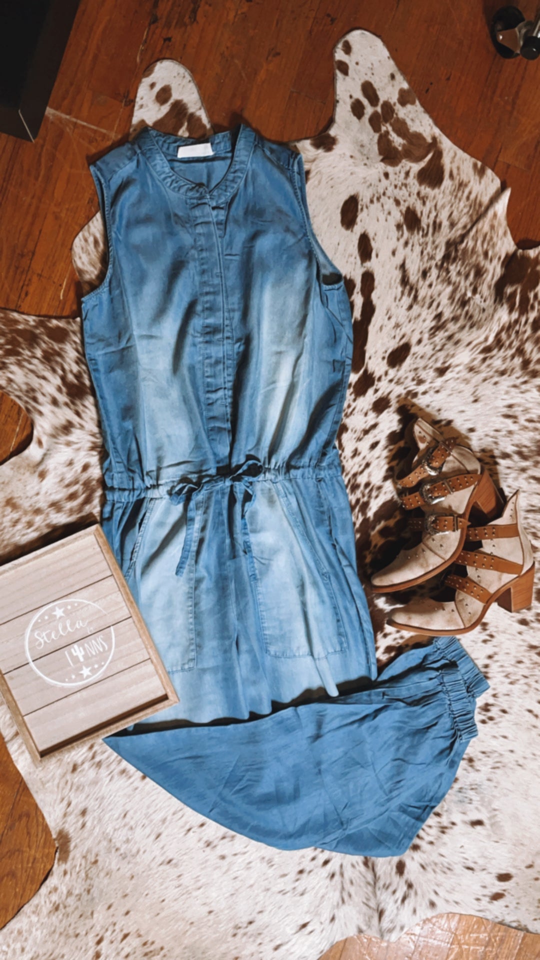 Chambray Jumpsuit