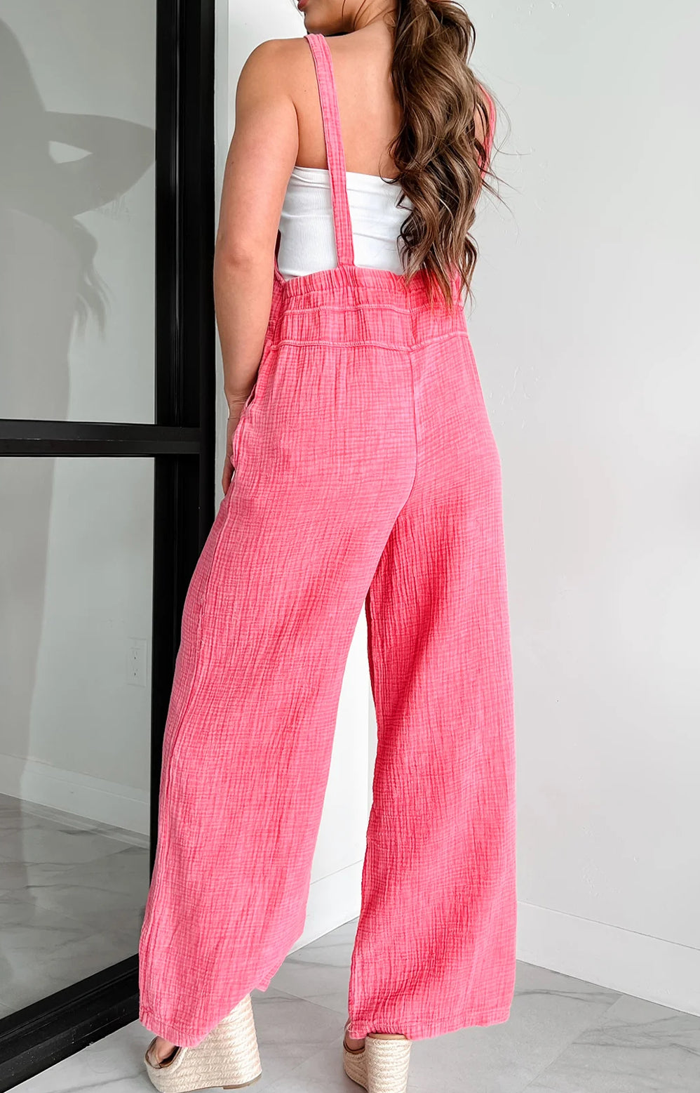 Very J Gauze Jumpsuit