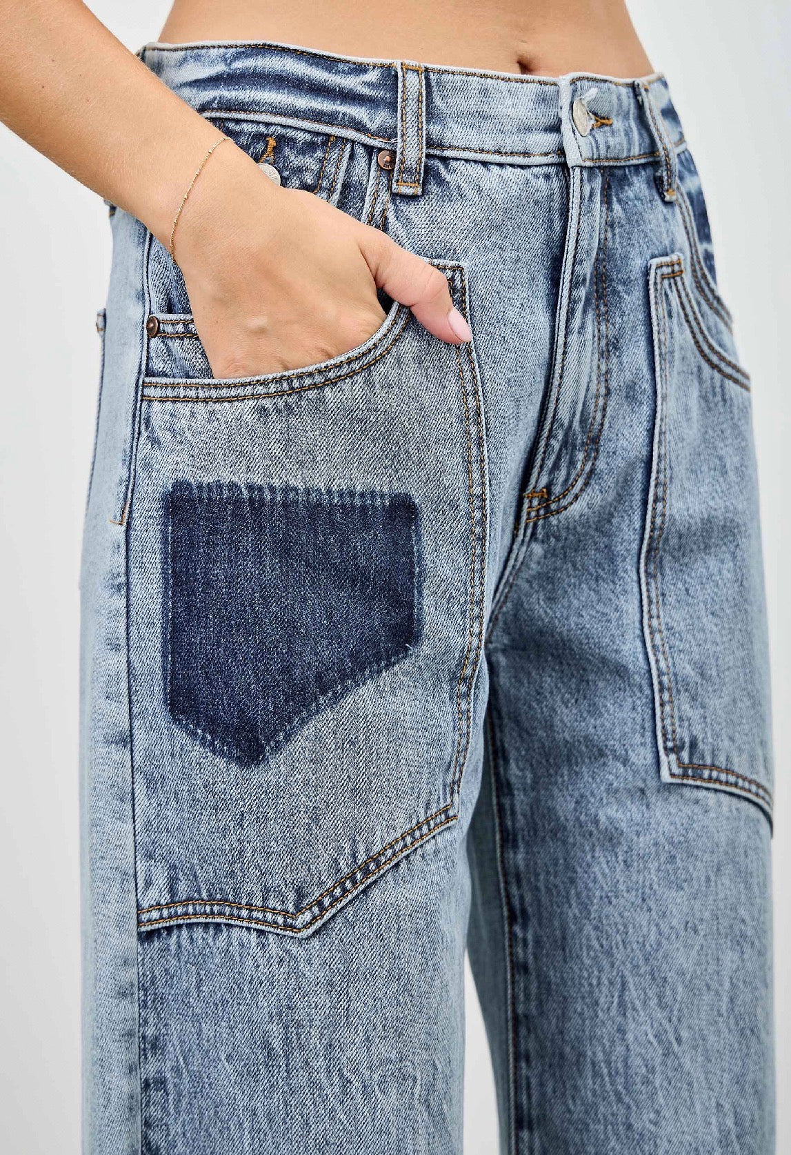 PREORDER- Saige Barrel Jeans