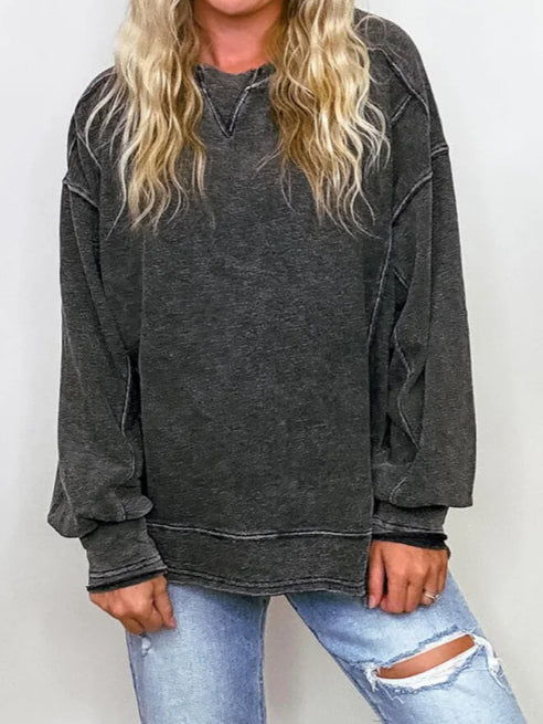 Acid Washed Sweatshirt