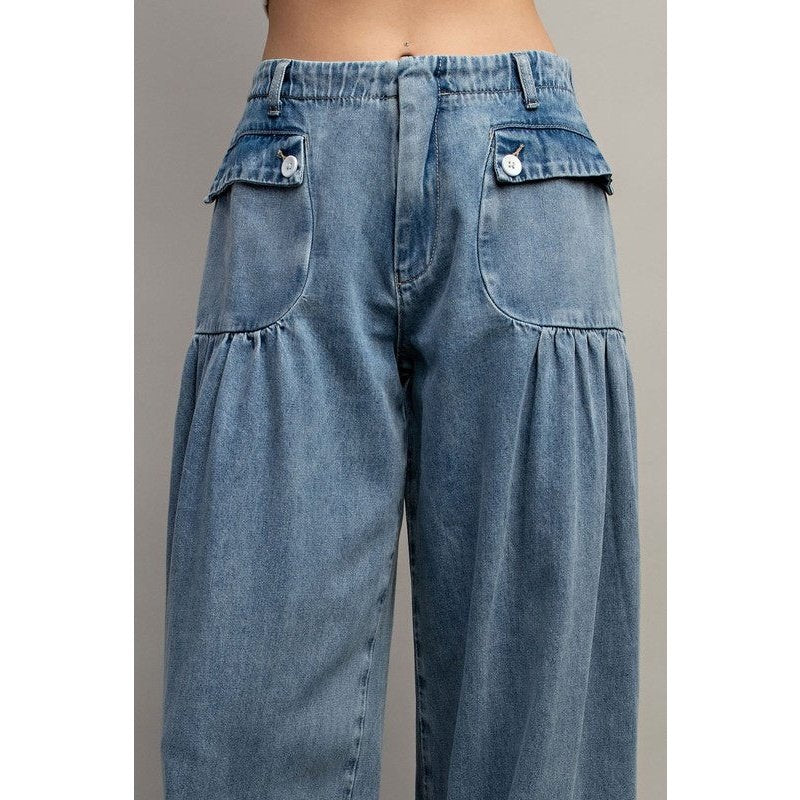 Lotus Wide Leg Jeans