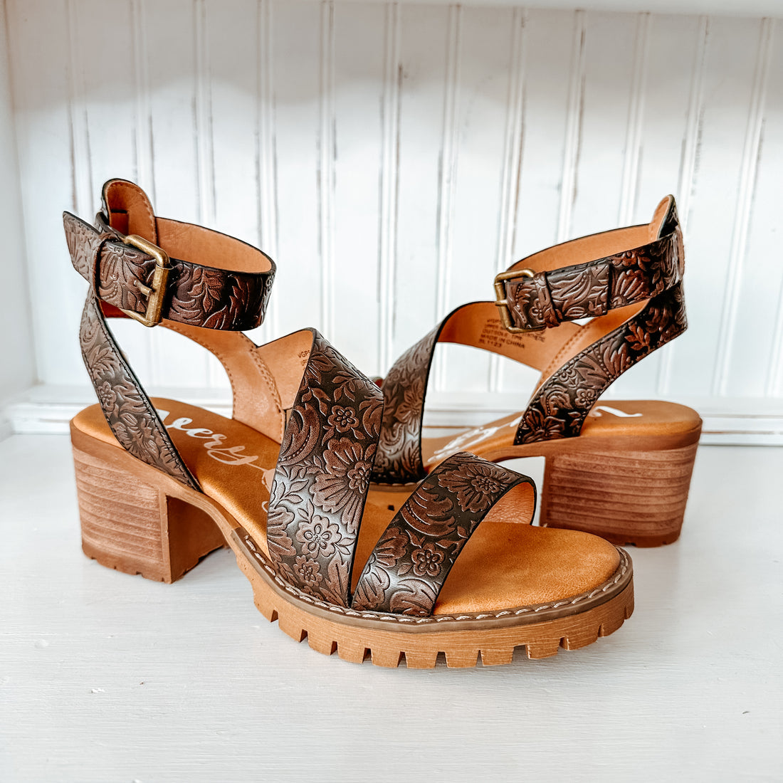 Very G Stephanie Tooled Heel