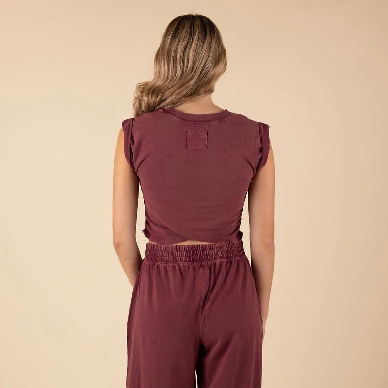 Eesome Wrap Crop Top