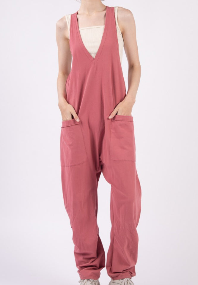 Very J Harem Jumpsuit