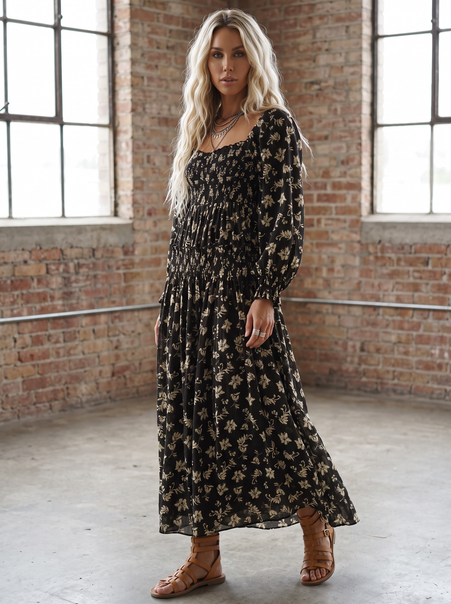 Promesa Floral Maxi Dress