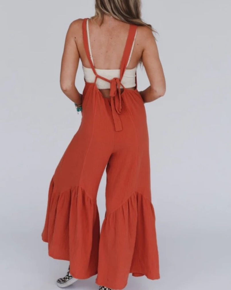 Ces Femme Gauze Jumpsuit