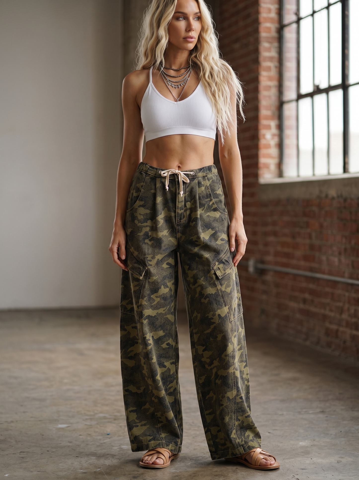 Bibi Camo Pants