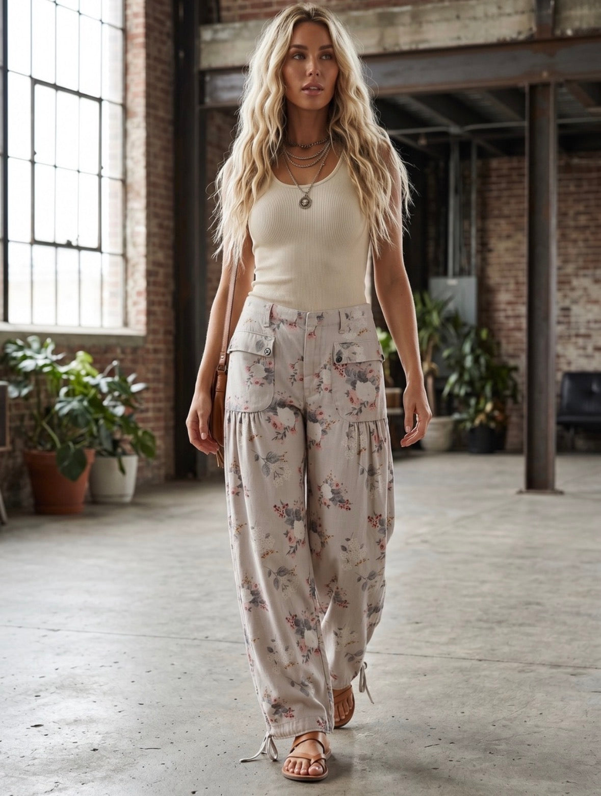 Bibi Floral Pants