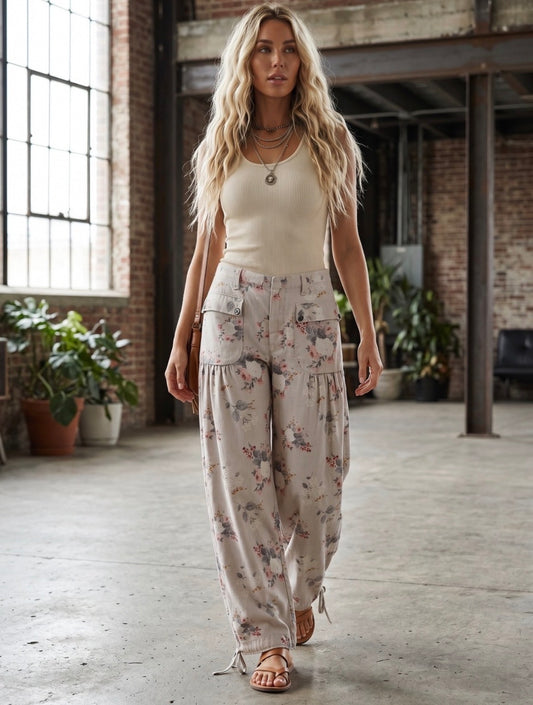 Bibi Floral Pants