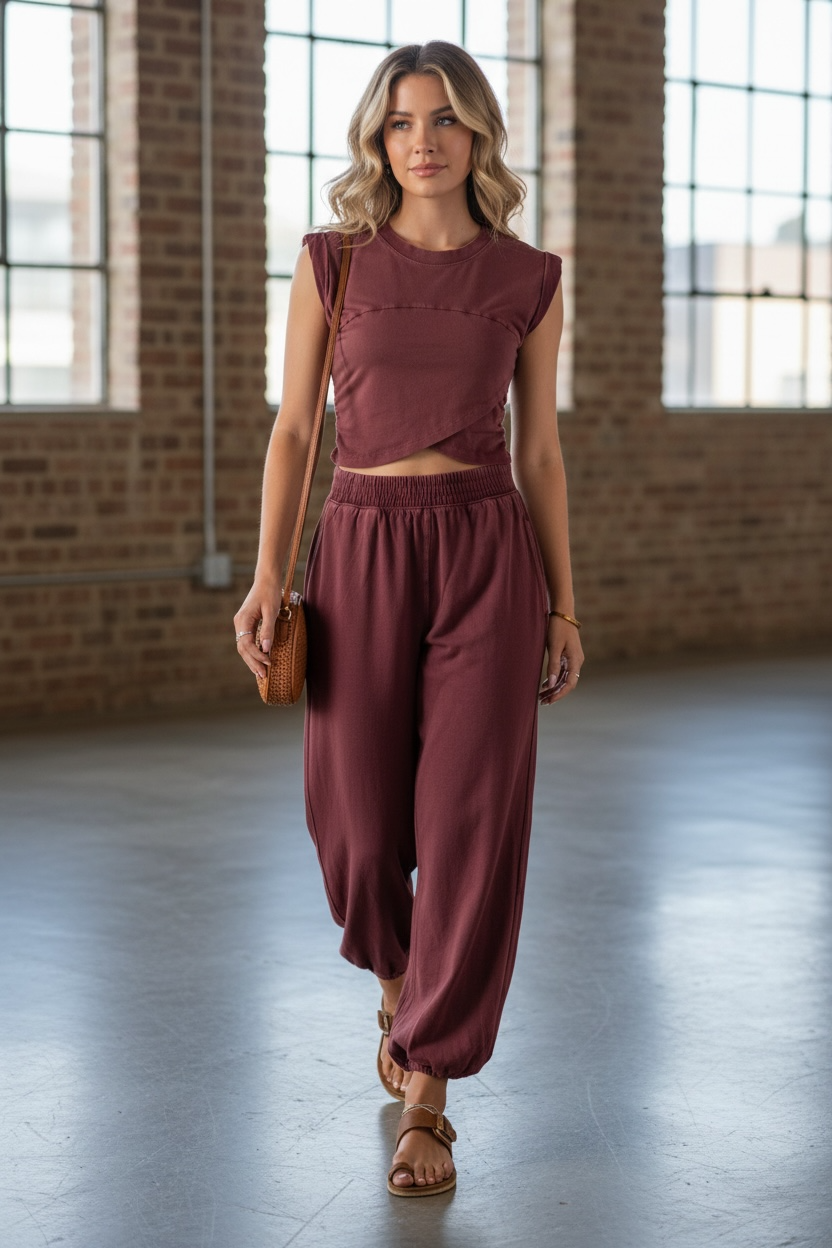 Eesome Wrap Crop Top