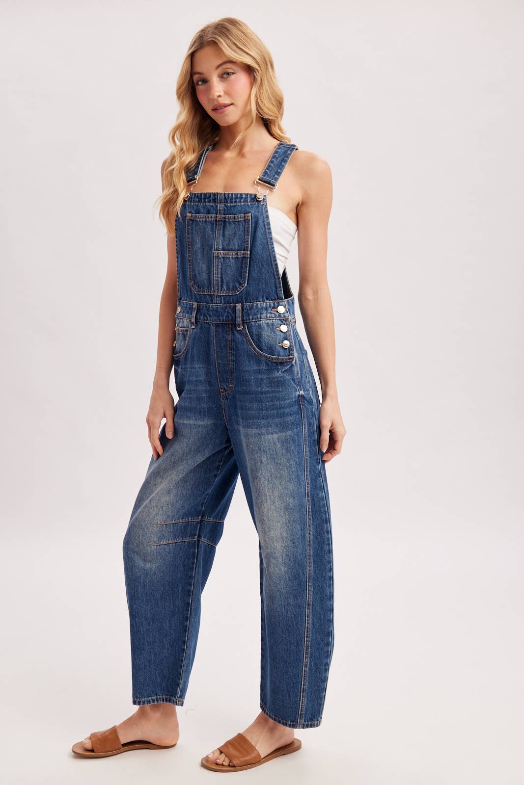 Bluivy Barrel Overalls