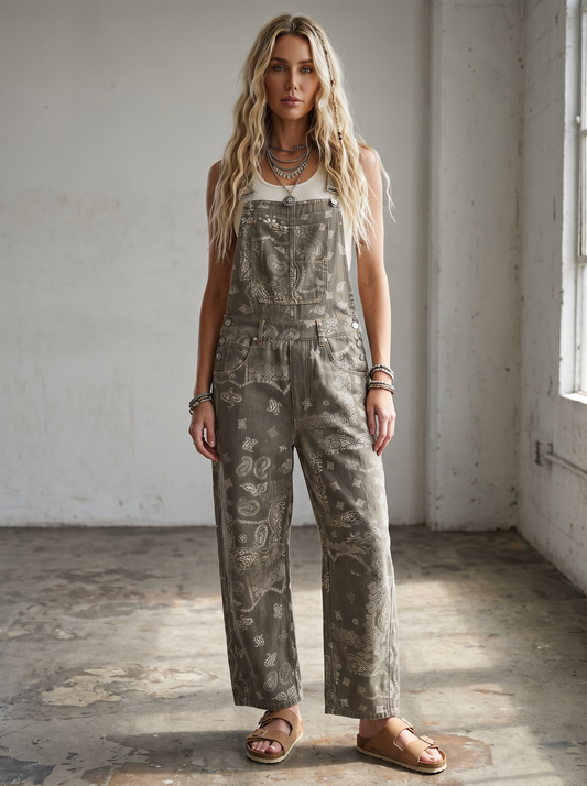 Eesome Bandana Overalls