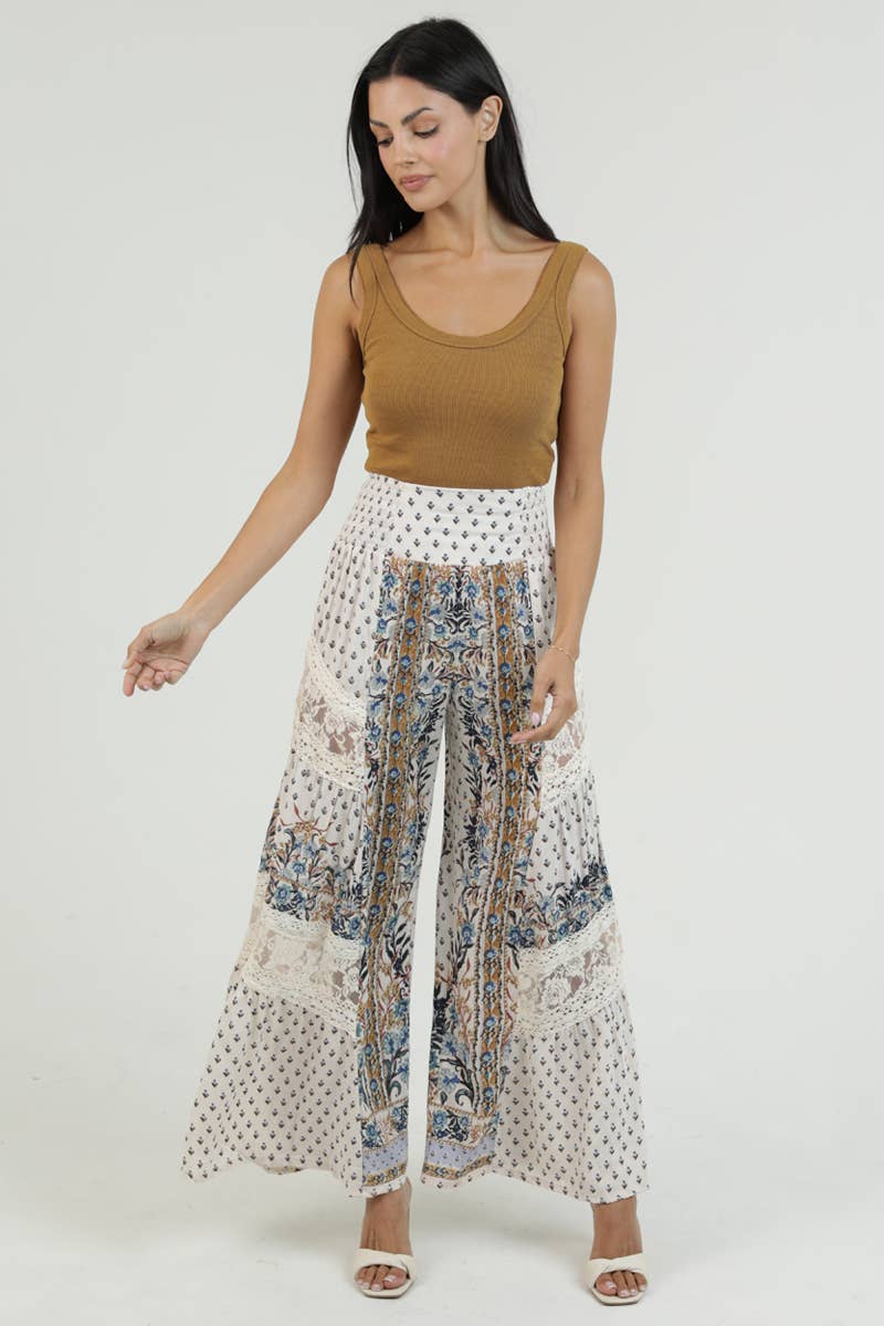 B3808-A940 WIDE LEG PANT