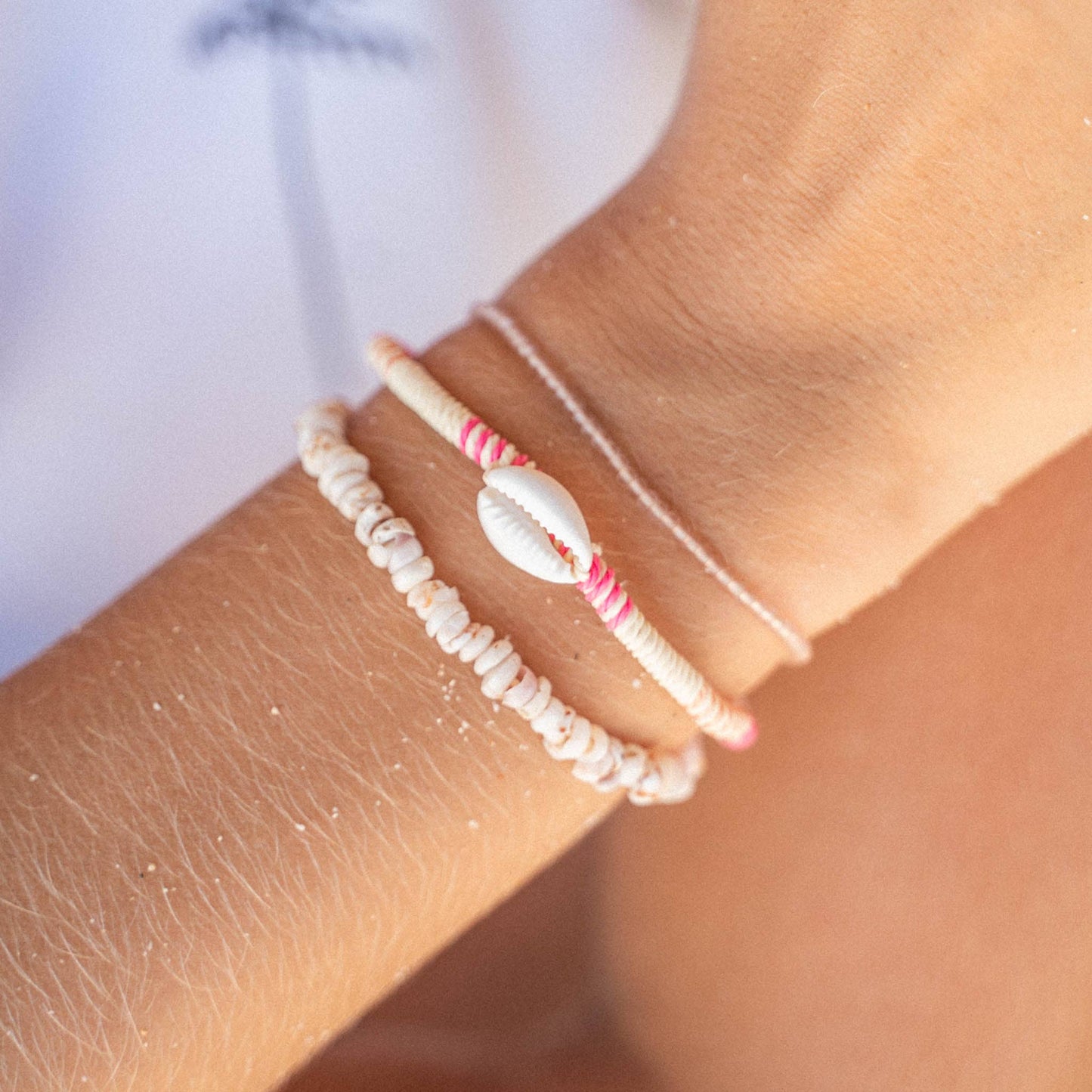 Koa Bay Bracelet Set, Adjustable Bracelet Trio Set
