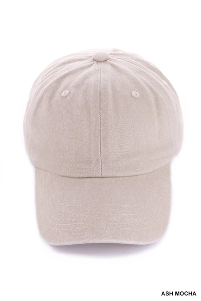 Mineral Washed Ball Cap