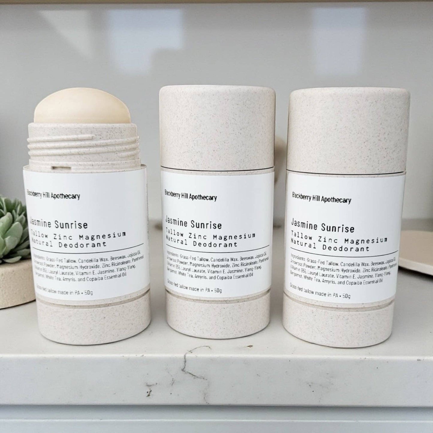 Natural Non-Irritating Deodorant + Tallow - Designed To Knock Out Odor