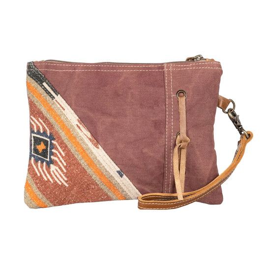 Aztec Wristlet Pouch