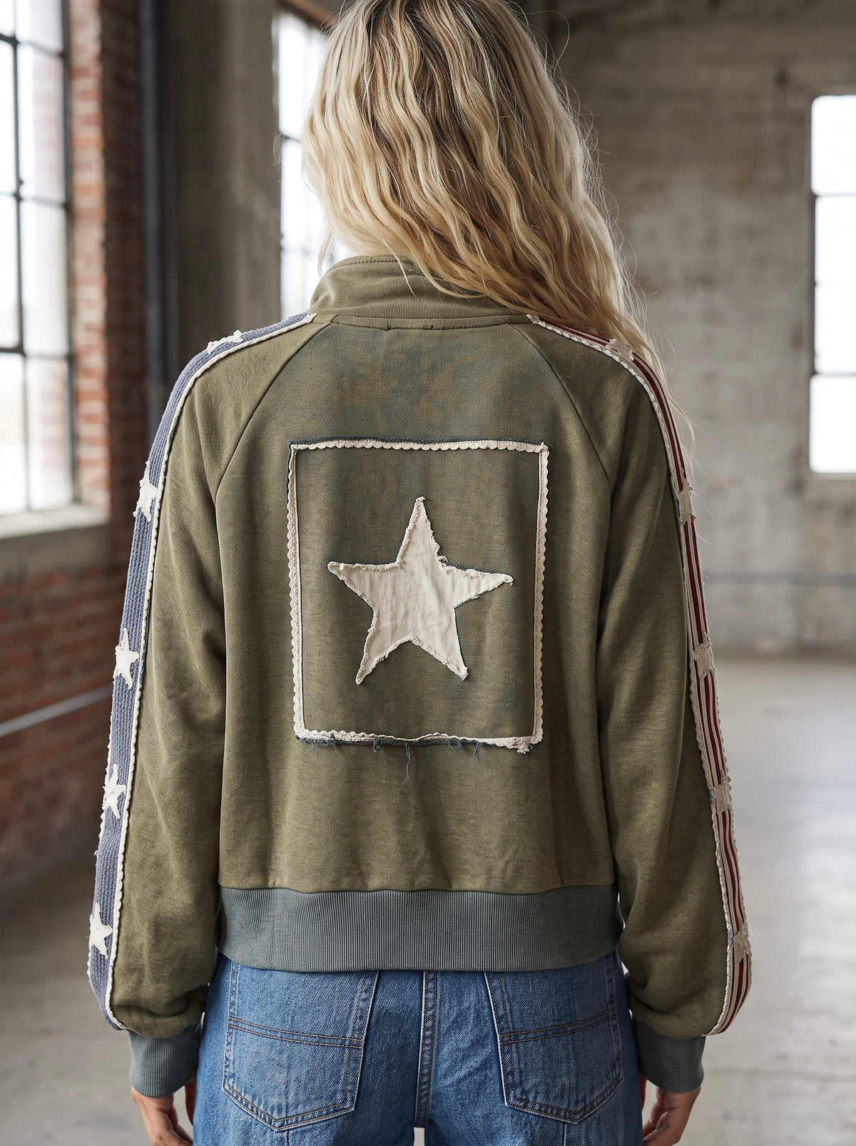 POL Americana Zip Shacket
