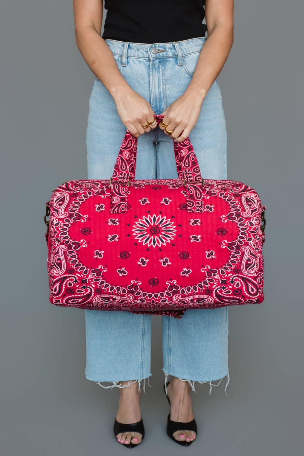 Red Bandana Duffel